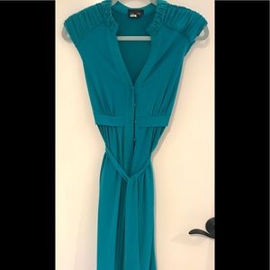 Max & Cleo Teal Dress